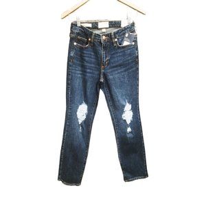 Nwt Women's High-Rise Slim Straight‎ Vintage Stretch Jeans